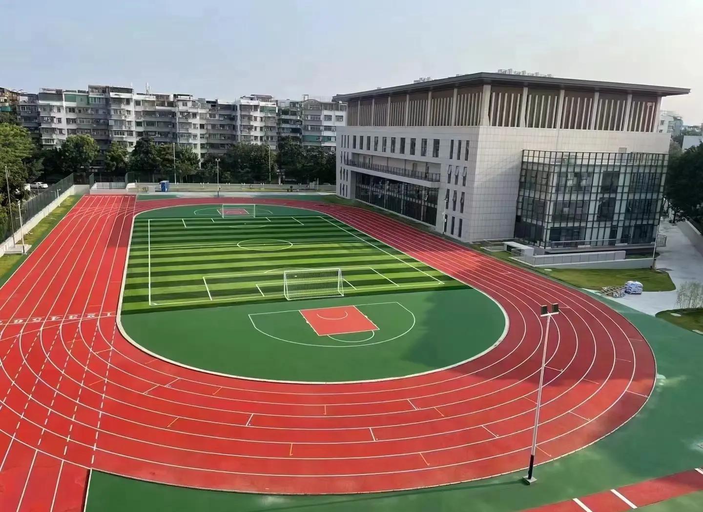 潍坊市硅PU材料塑胶篮球场 - 一站式服务